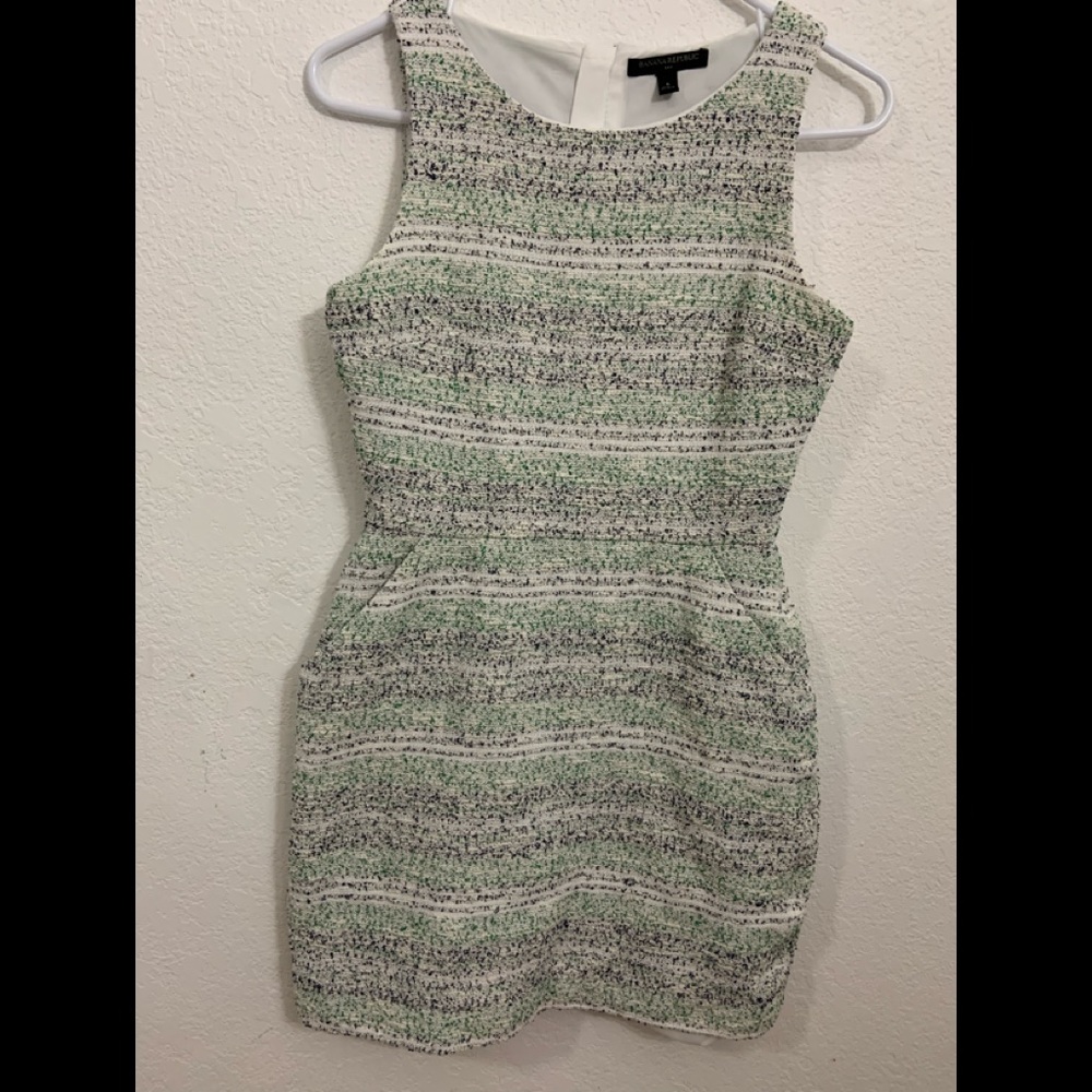 Banana Republic Tweed Sheath Dress Size 6